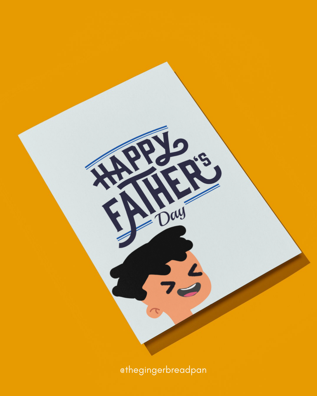 Printable Father’s Day Card – “Super Dad” DIY Keepsake